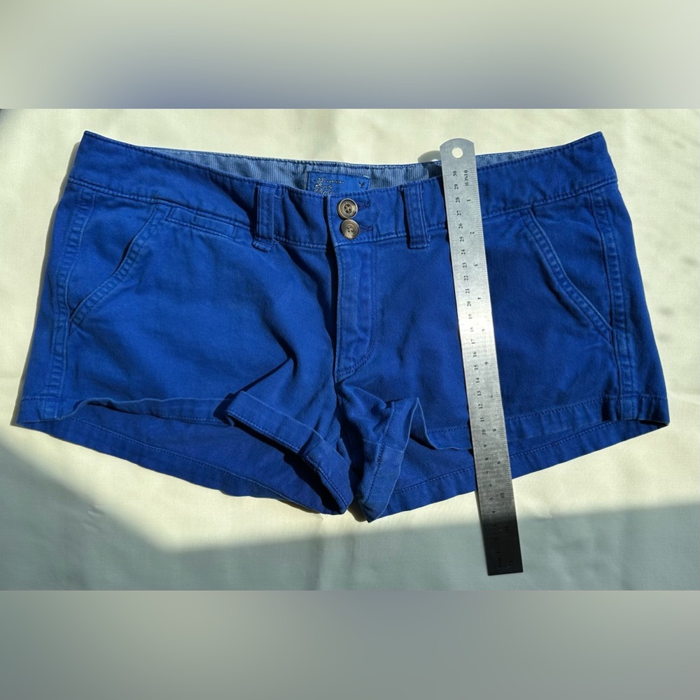 American Eagle royal blue shortie shorts Size 6